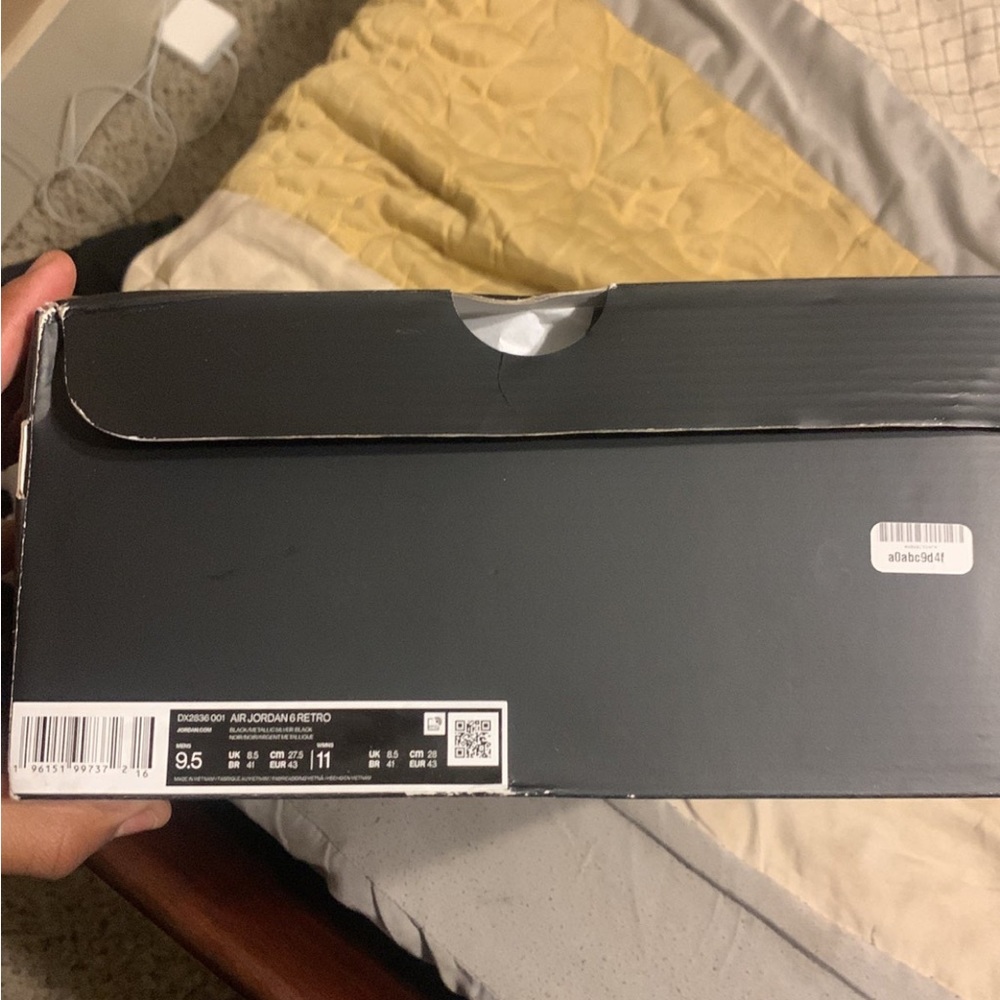 Jordan 6 black/metallic - Picture 2 of 10